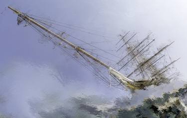 Print of Impressionism Ship Photography by David Griffiths