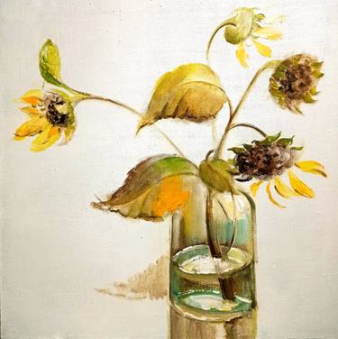 Original Contemporary Floral Painting by Natalya Boychuk