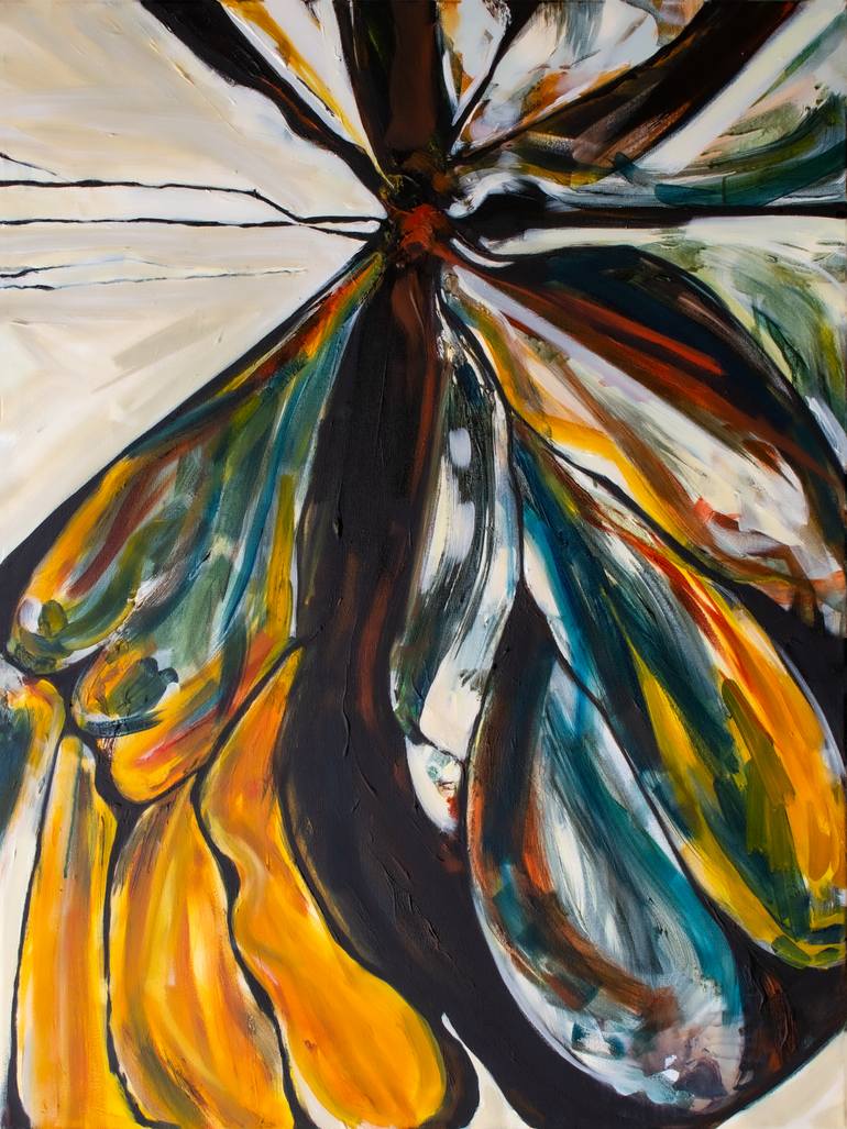 Original Impressionism Abstract Painting by Elizabeth Schindelar