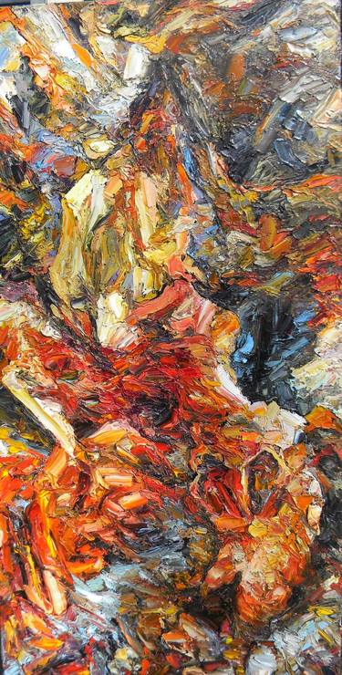Original Abstract Expressionism Abstract Painting by John Swedock