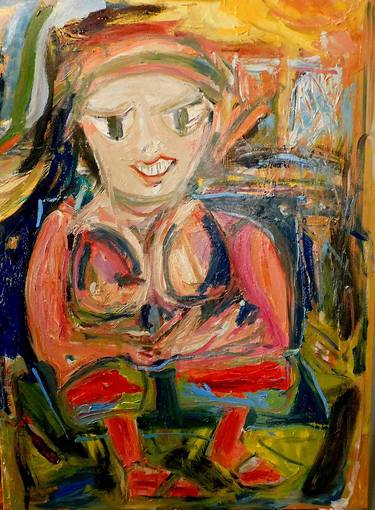 Original Abstract Painting by Laura Davis