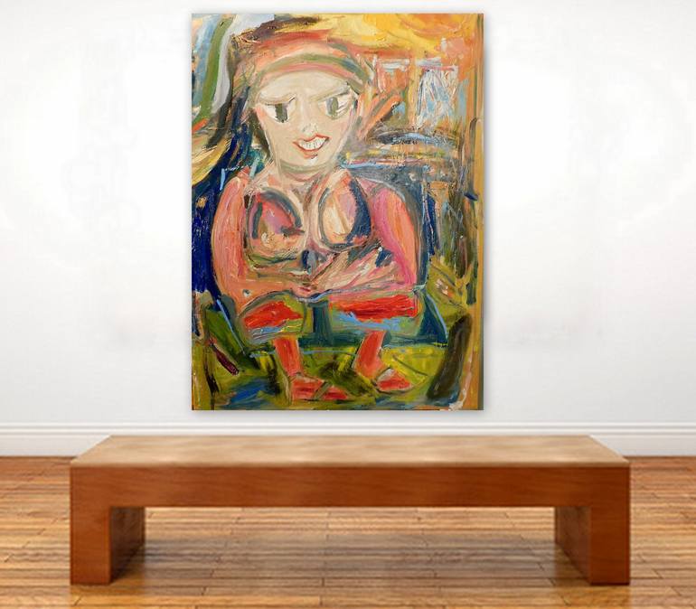 Original Abstract Painting by Laura Davis