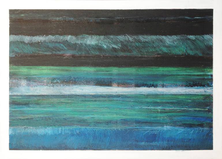 Print of Art Deco Abstract Paintings by Aleksander Kluczniak