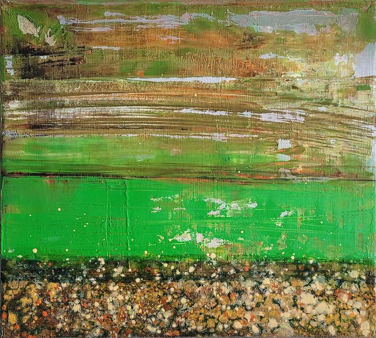 Original Art Deco Abstract Paintings by Aleksander Kluczniak