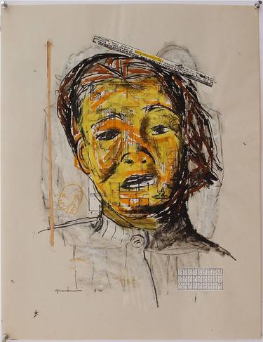 Print of Expressionism Portrait Drawings by Sharon Graeber