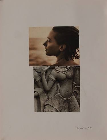 Original Modern Body Collage by Sharon Graeber