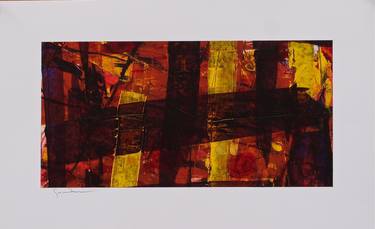 Original Abstract Collage by Sharon Graeber