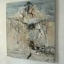 Untitled 77. 2012, hardboard, mixed media, 100 x 90 cm