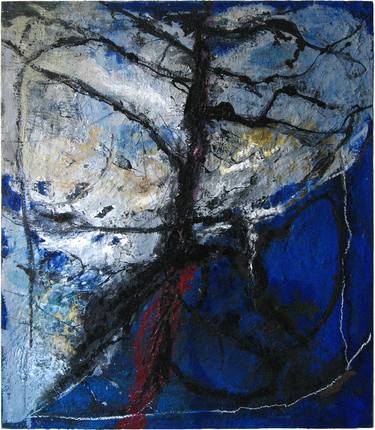 Original Abstract Expressionism Abstract Paintings by Jaroslaw Broitman
