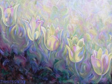 Original Expressionism Botanic Paintings by Marion-Lea Jamieson