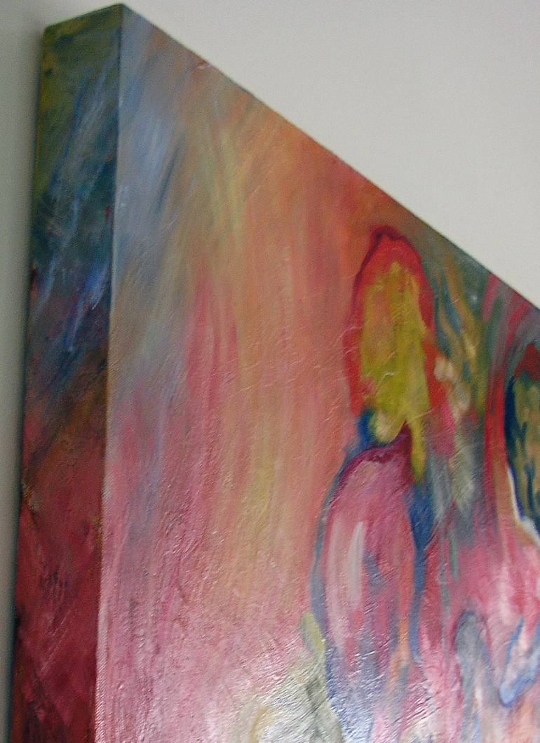 Original Abstract Expressionism Abstract Painting by Marion-Lea Jamieson