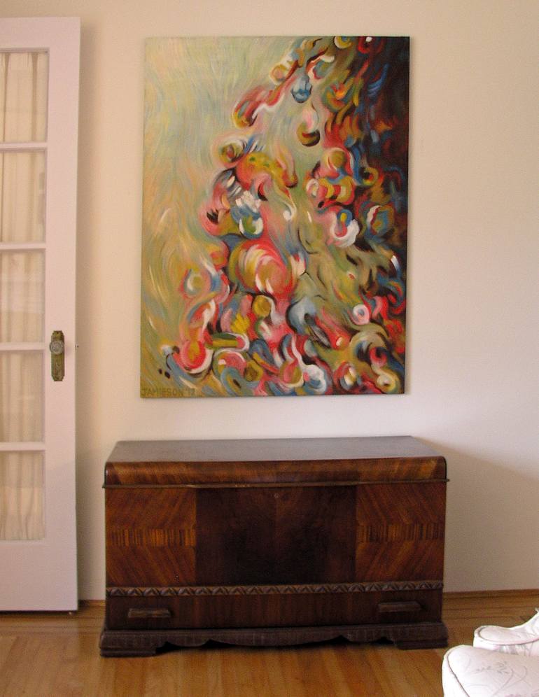 Original Abstract Painting by Marion-Lea Jamieson