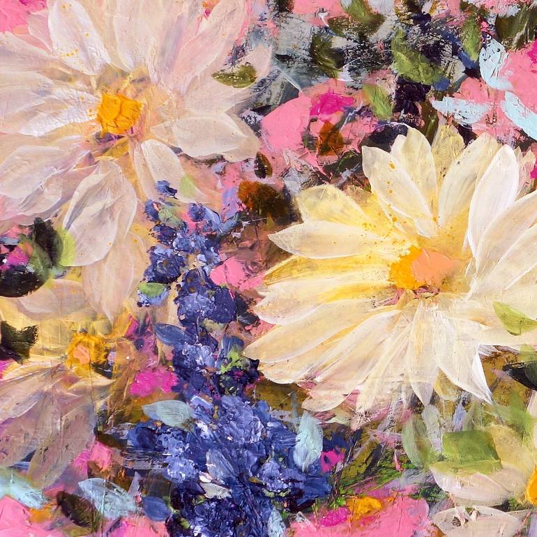 Original Floral Painting by Tom Kors