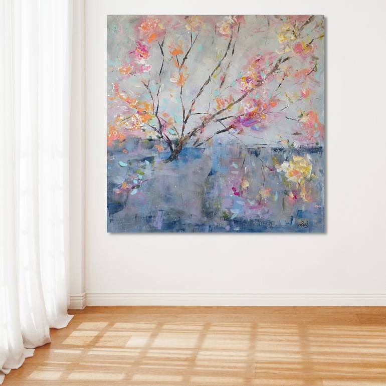 Original Abstract Nature Painting by Tom Kors