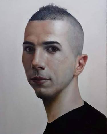 Print of Portraiture Portrait Paintings by AZZOUZI LAMINE