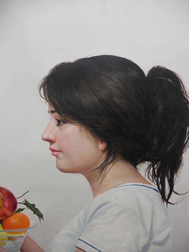 Original Women Painting by AZZOUZI LAMINE