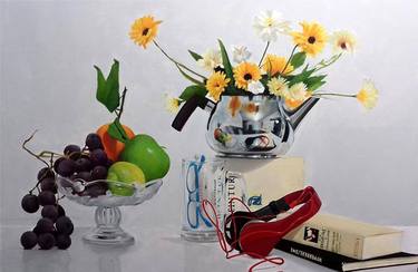 Print of Still Life Paintings by AZZOUZI LAMINE