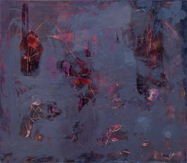 Original Abstract Painting by Irma Lescinskaite