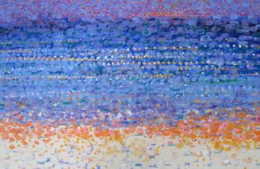 Original Impressionism Beach Paintings by Deborah Lanino