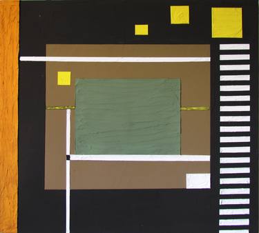 Print of Abstract Geometric Paintings by Franco Sena