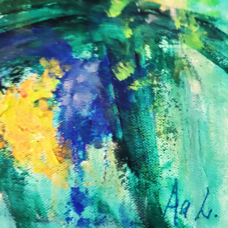 Original Abstract Painting by Aase Lind