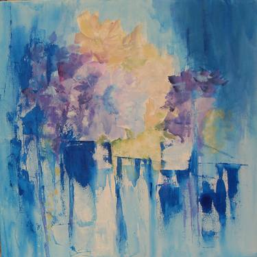 Original Abstract Expressionism Abstract Paintings by Aase Lind