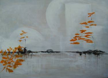 Print of Abstract Expressionism Nature Paintings by Aase Lind