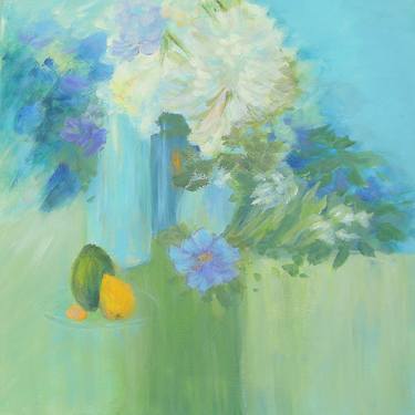 Original Impressionism Floral Paintings by Aase Lind