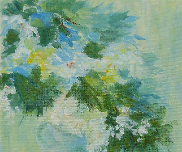 Original Impressionism Still Life Painting by Aase Lind