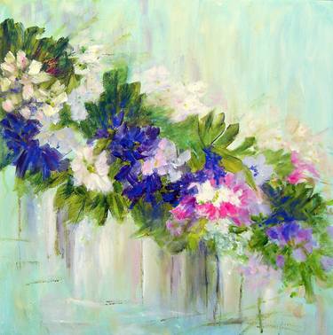 Original Floral Paintings by Aase Lind