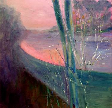 Print of Expressionism Landscape Paintings by Aase Lind