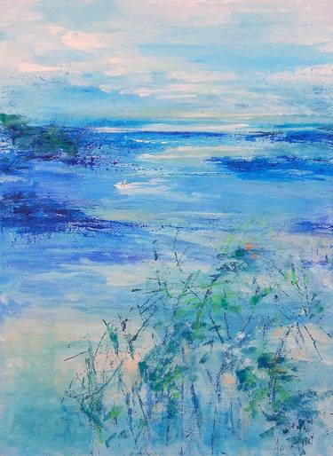 Original Seascape Paintings by Aase Lind