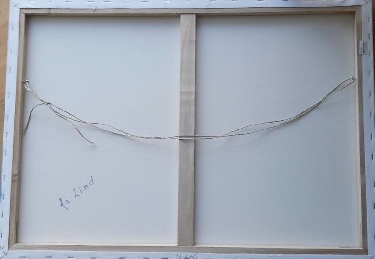 Original Abstract Expressionism Landscape Painting by Aase Lind