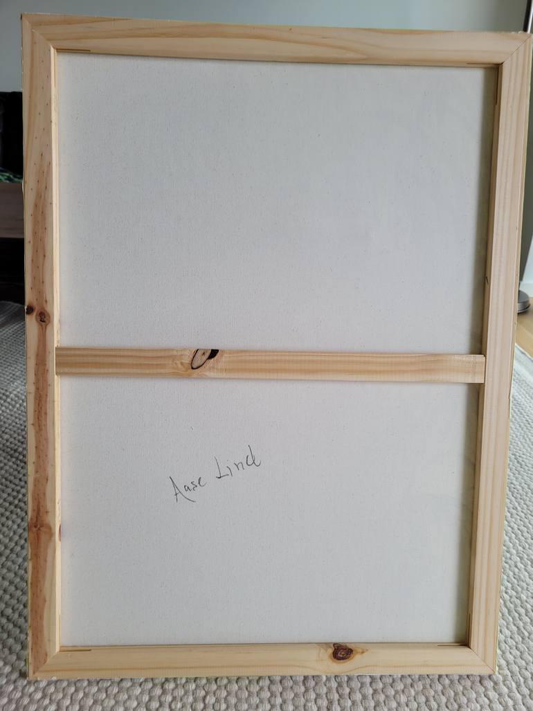 Original Figurative Floral Painting by Aase Lind