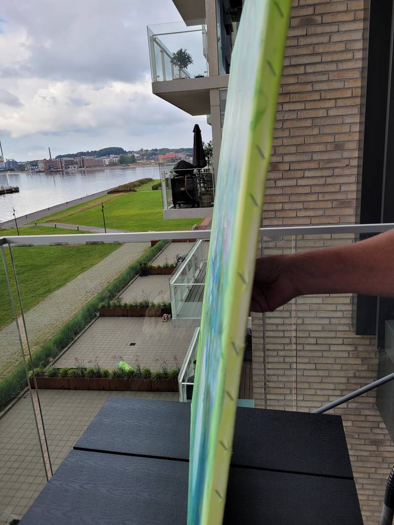 Original Figurative Floral Painting by Aase Lind