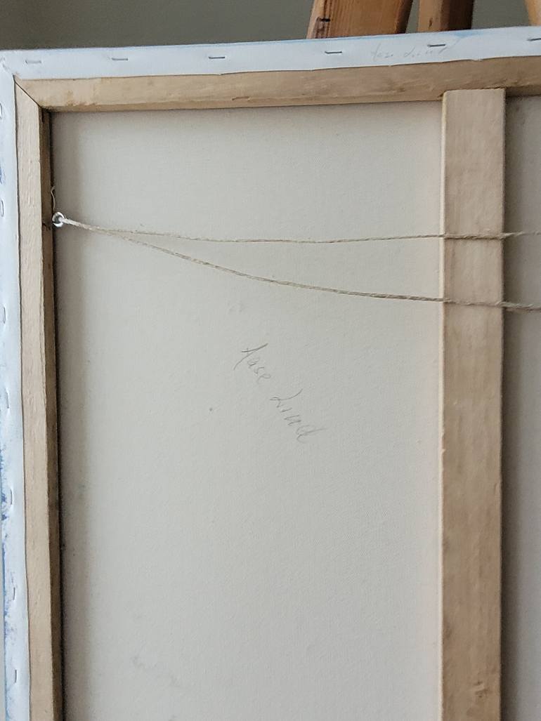 Original Abstract Expressionism Landscape Painting by Aase Lind