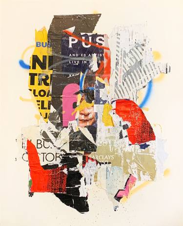 Print of Street Art Abstract Collage by stephen haigh