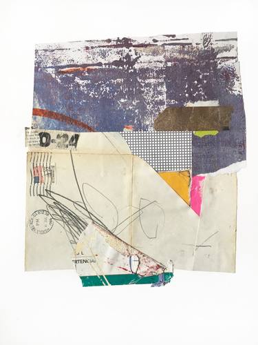 Print of Abstract Expressionism Abstract Collage by stephen haigh