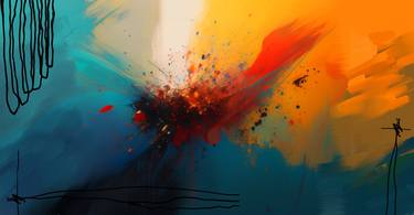 Original Abstract Digital by Davit Shushania