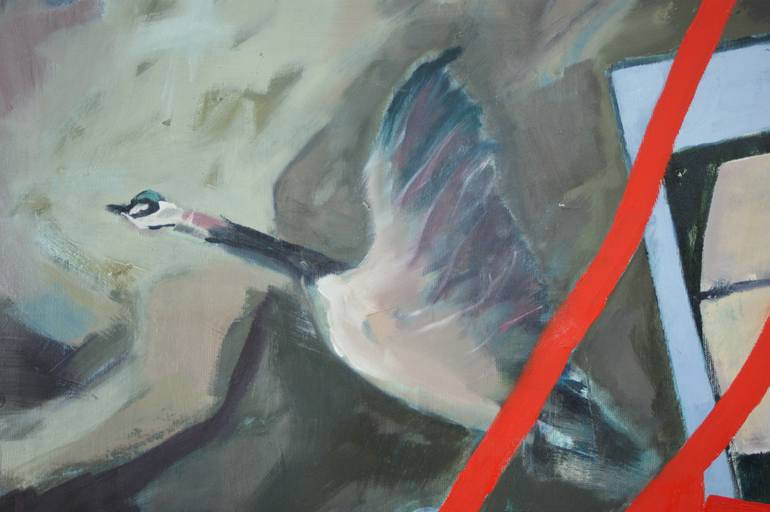 Original Figurative Sports Painting by Maud Jongsma Van Loon