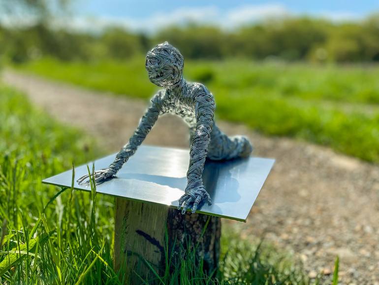 Original Contemporary People Sculpture by Neil Attridge
