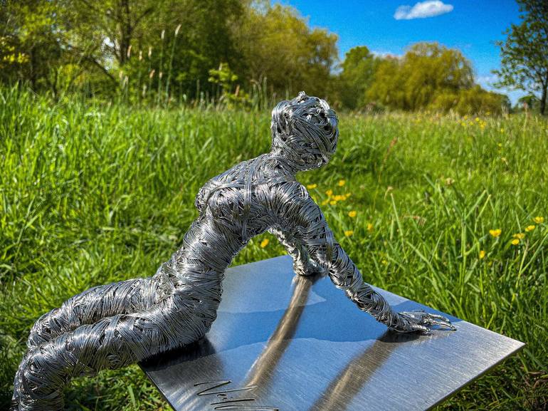 Original People Sculpture by Neil Attridge