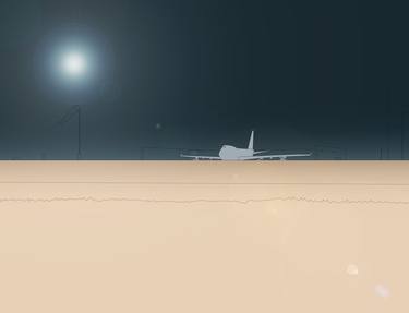 Print of Illustration Aeroplane Mixed Media by Andi Rusyn