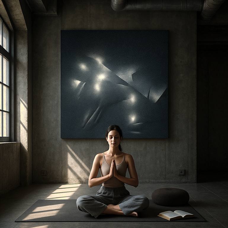 Original Abstract Digital by Calliope Economacou 