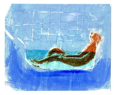 Print of Figurative Health & Beauty Printmaking by catherine demorand