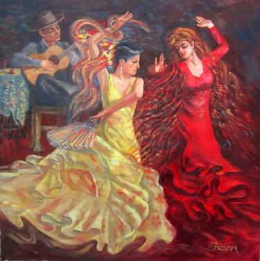 Original Impressionism Performing Arts Paintings by Armen Shushanyan