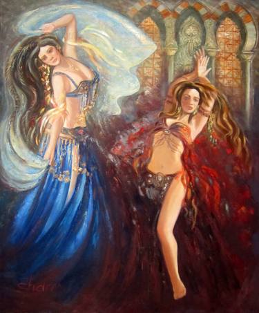 Print of Impressionism Performing Arts Paintings by Armen Shushanyan