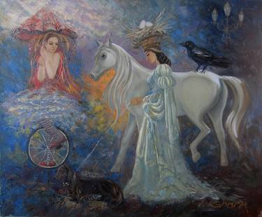 Original Fine Art Classical mythology Paintings by Armen Shushanyan