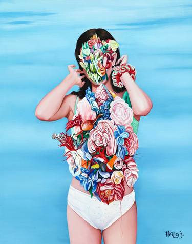 Original Conceptual Fashion Paintings by Minas Halaj