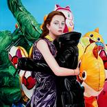 Girl With Balloons by Minas Halaj